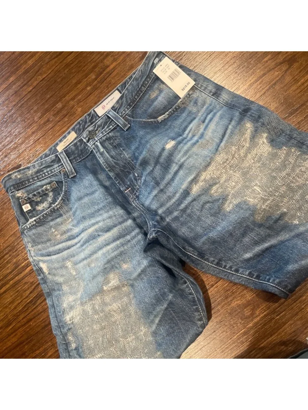 AG Apex Relaxed Tapered Jean Mens 32x30 Distressed Grunge Slouchy AG-ED Denim